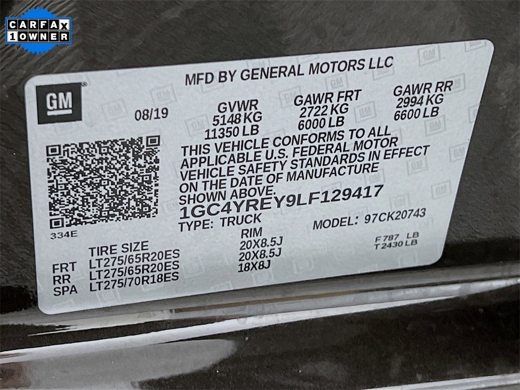 2020 Chevrolet Silverado 2500 HD High Country