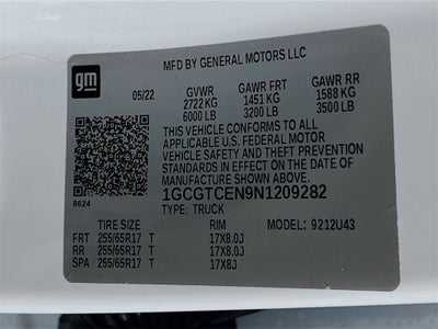 2022 Chevrolet Colorado LT