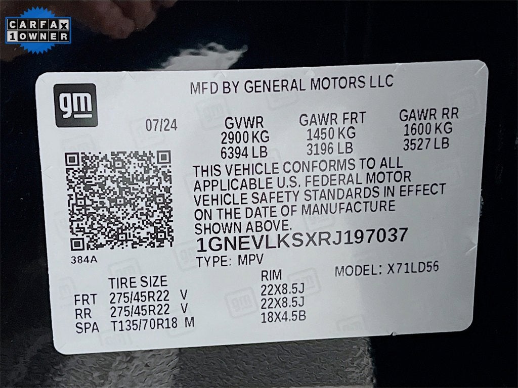 2024 Chevrolet Traverse RS