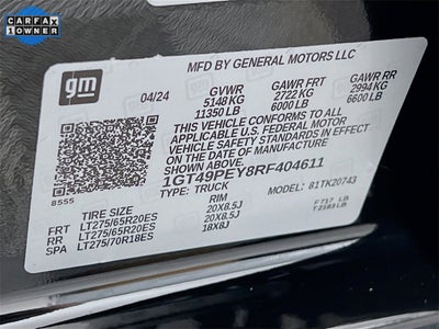 2024 GMC Sierra 2500 HD AT4