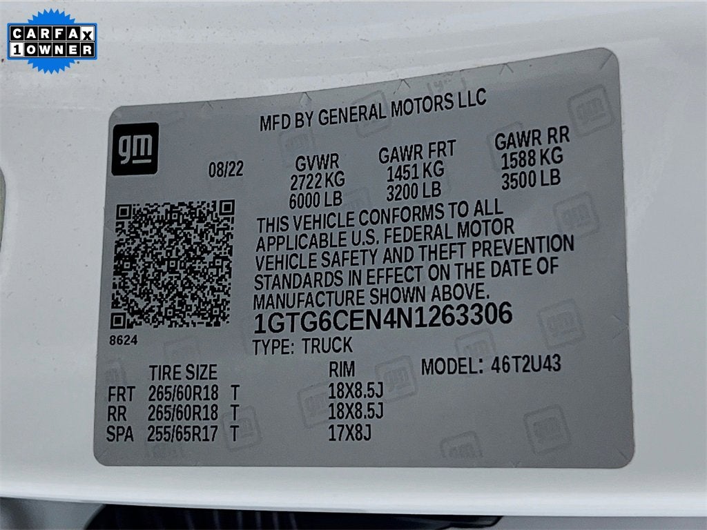 2022 GMC Canyon Elevation