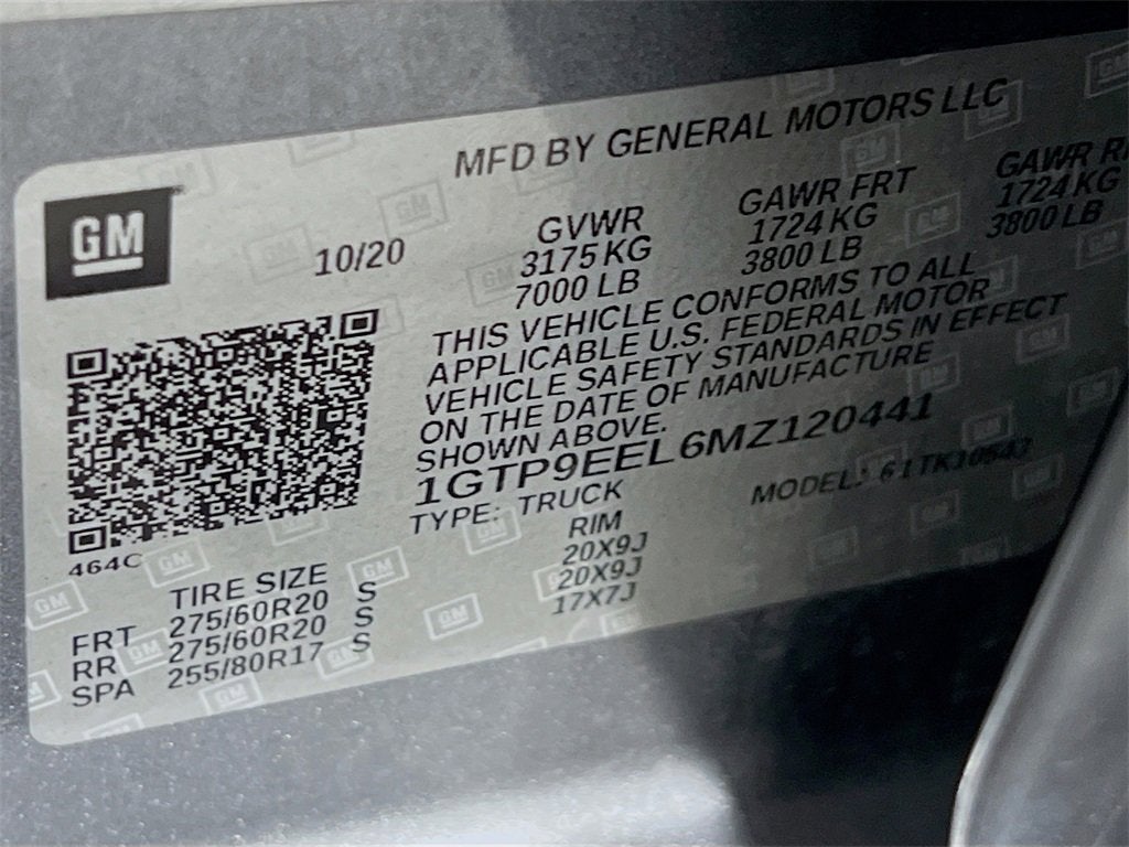 2021 GMC Sierra 1500 AT4