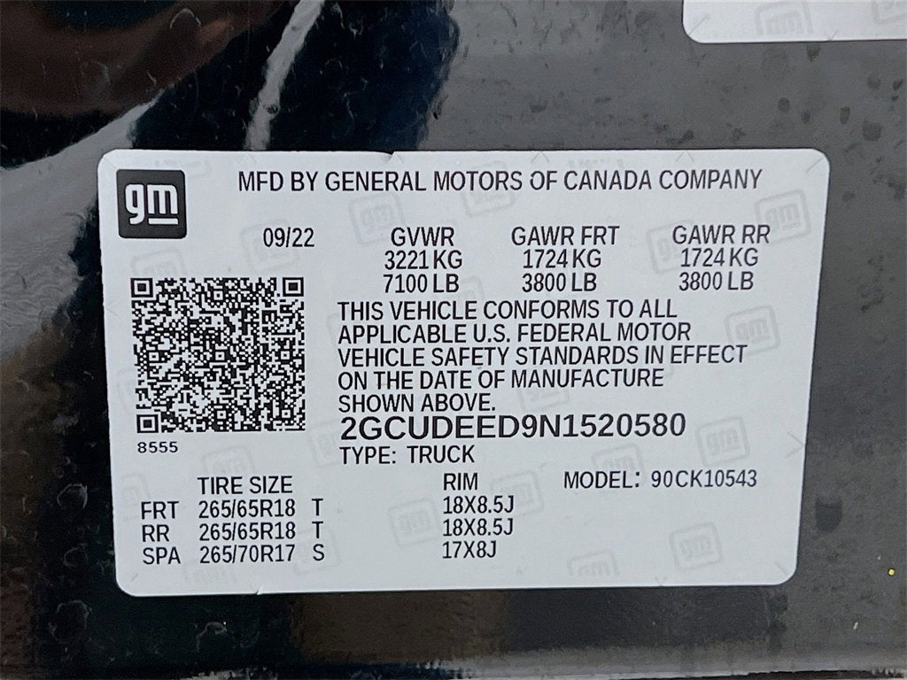 2022 Chevrolet Silverado 1500 RST