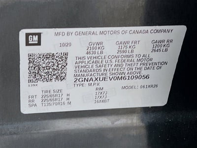 2021 Chevrolet Equinox LT