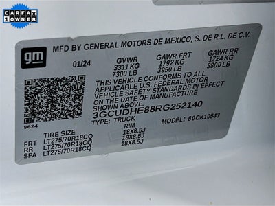 2024 Chevrolet Silverado 1500 ZR2