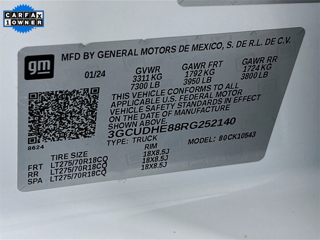 2024 Chevrolet Silverado 1500 ZR2