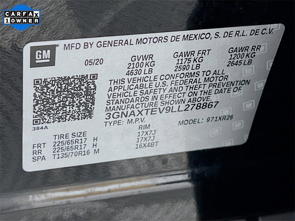 2020 Chevrolet Equinox LT