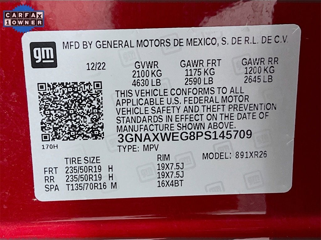 2023 Chevrolet Equinox RS