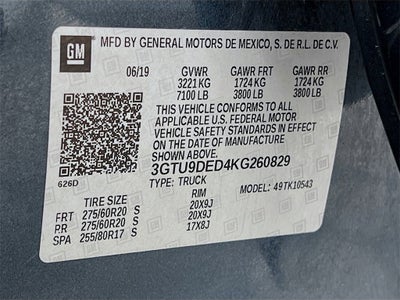 2019 GMC Sierra 1500 SLT