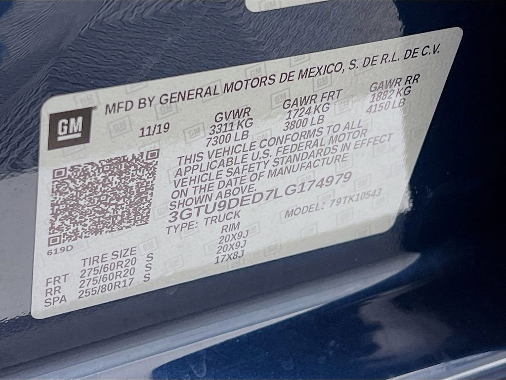 2020 GMC Sierra 1500 SLT