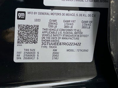 2024 GMC Sierra 1500 AT4