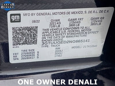 2022 GMC Sierra 1500 Denali