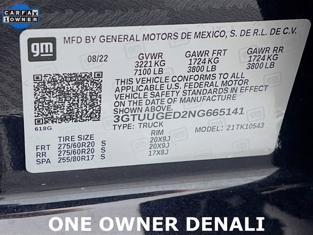 2022 GMC Sierra 1500 Denali