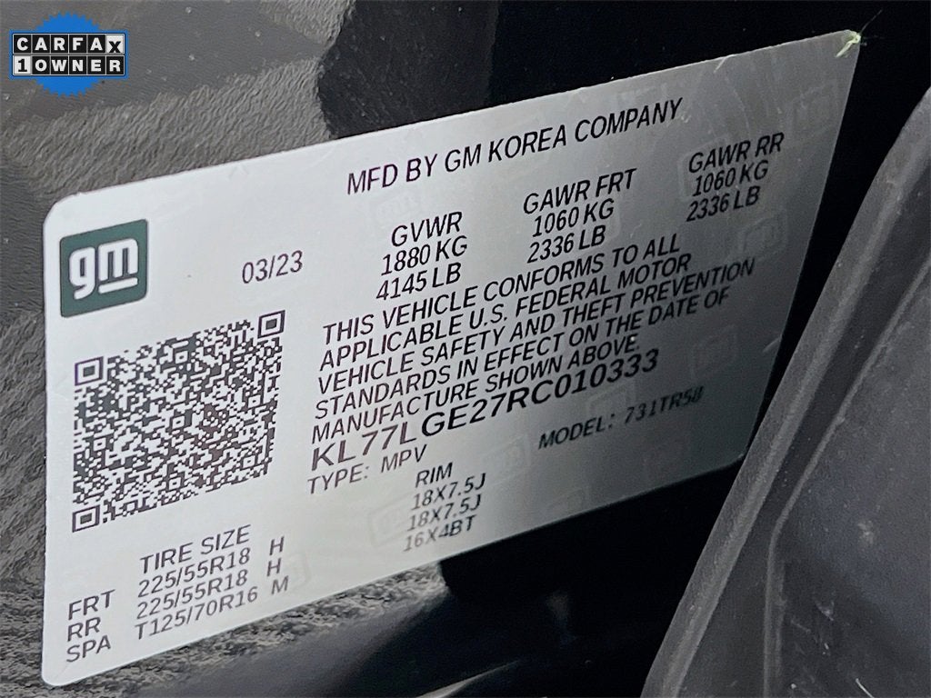 2024 Chevrolet Trax 1RS