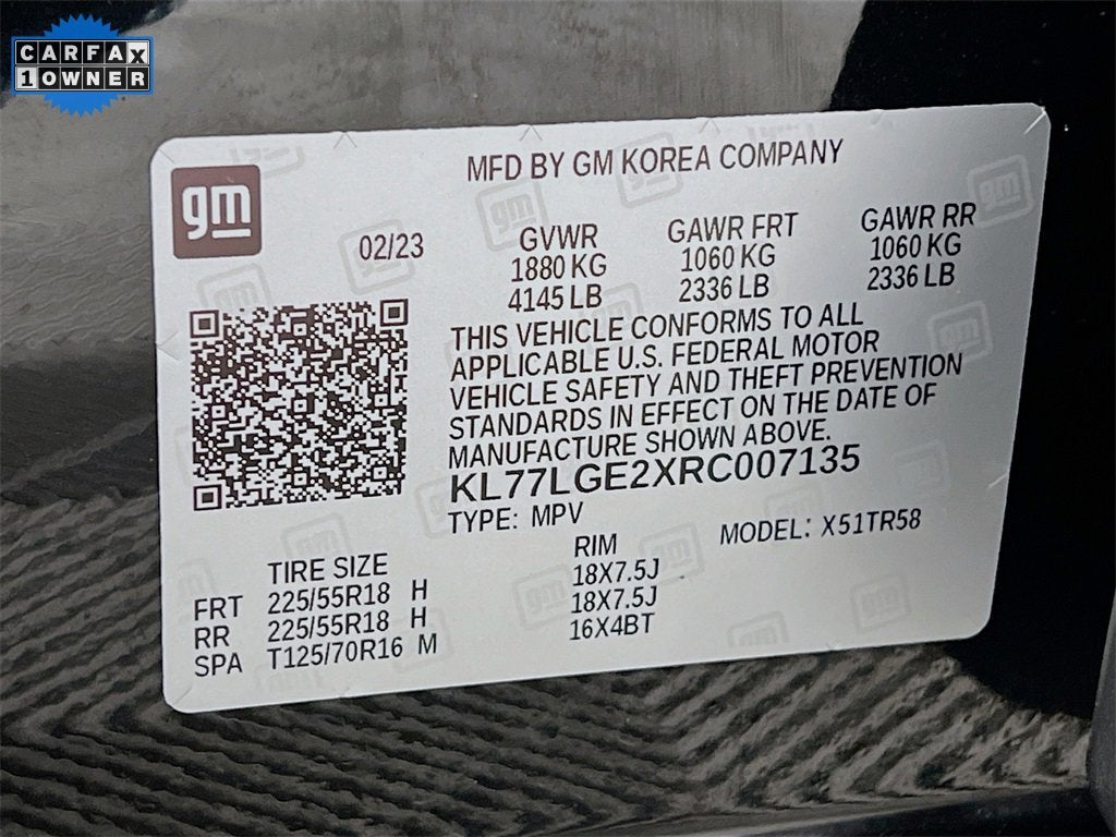 2024 Chevrolet Trax 1RS