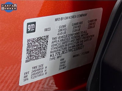 2024 Chevrolet Trax 2RS