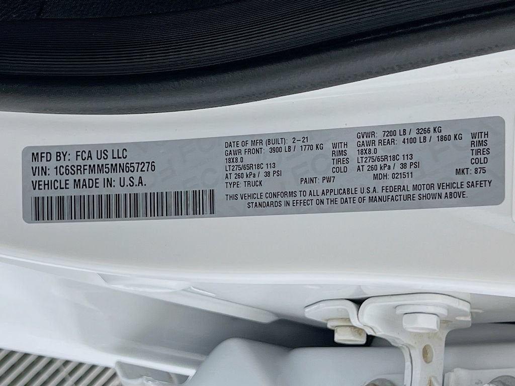2021 RAM 1500 Big Horn