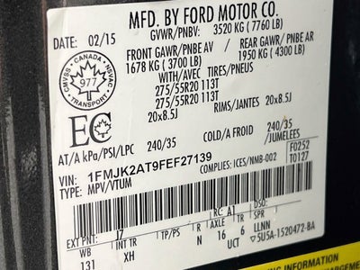2015 Ford Expedition EL Limited