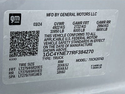2024 Chevrolet Silverado 2500 HD LT