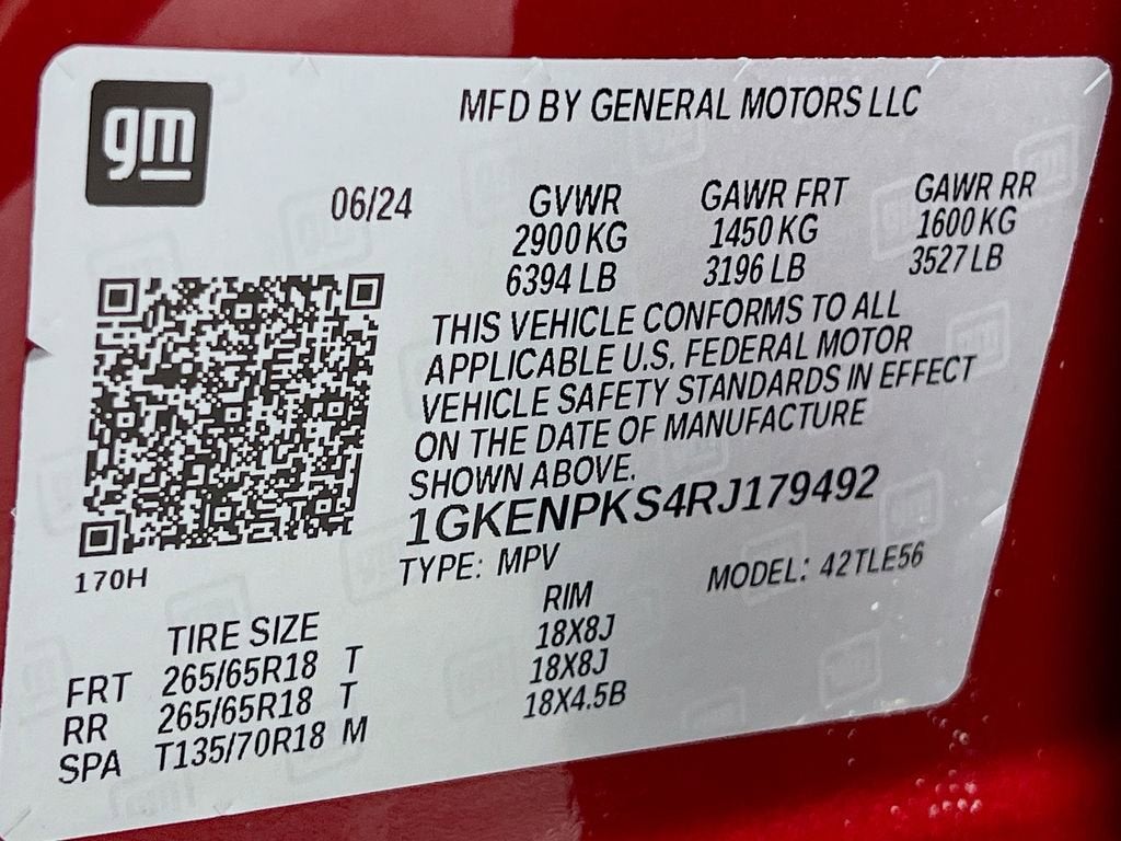 2024 GMC Acadia AT4