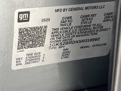 2025 GMC Yukon Elevation