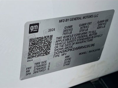 2024 Chevrolet Tahoe Z71