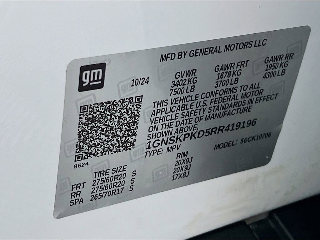 2024 Chevrolet Tahoe Z71