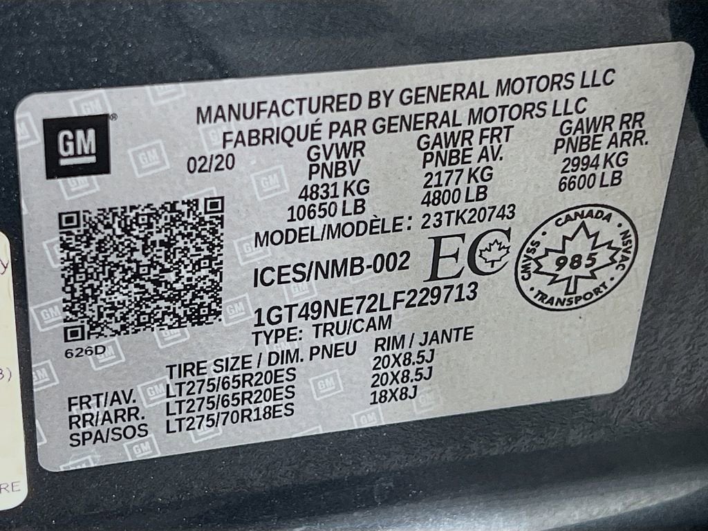 2020 GMC Sierra 2500 HD SLT