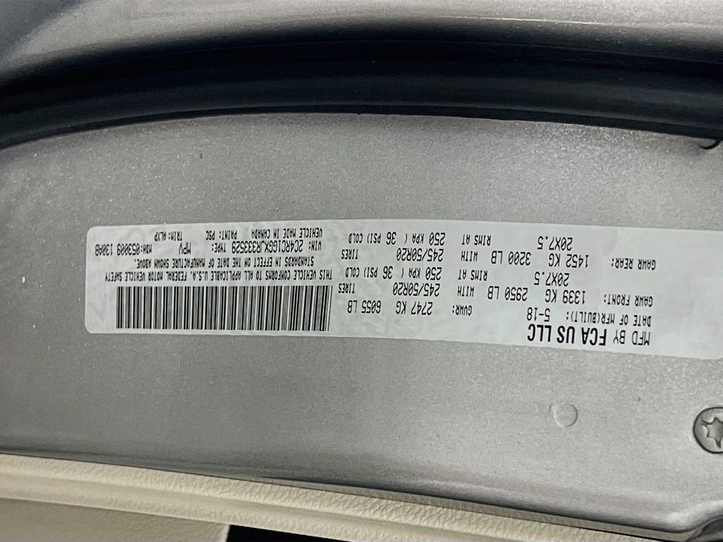 2018 Chrysler Pacifica Limited