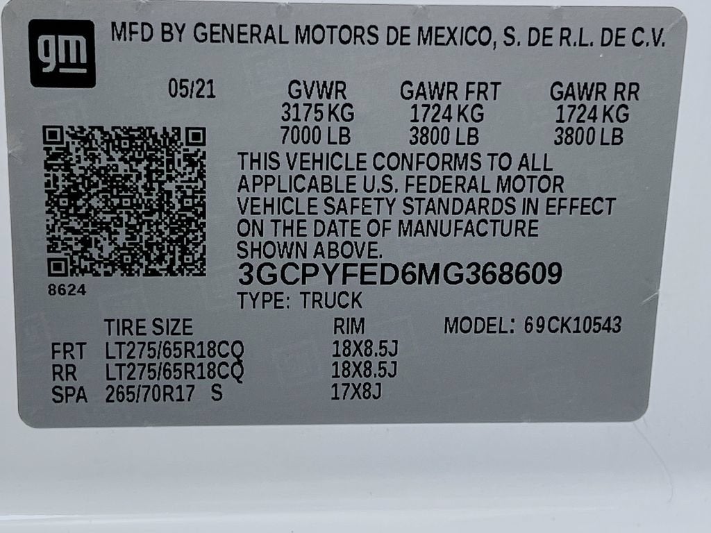 2021 Chevrolet Silverado 1500 LT Trail Boss