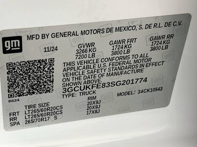 2025 Chevrolet Silverado 1500 LT Trail Boss