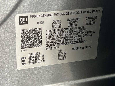 2025 Chevrolet Equinox LT