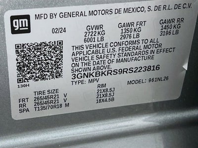 2024 Chevrolet Blazer RS