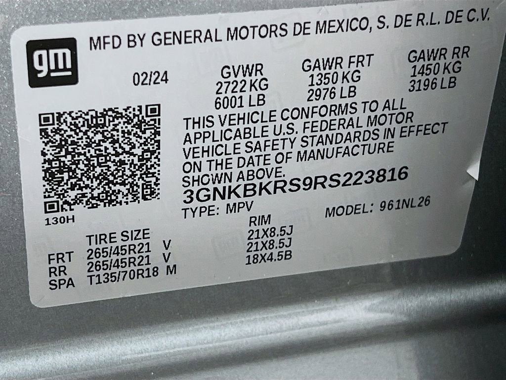 2024 Chevrolet Blazer RS