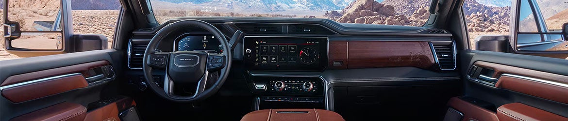 2025 GMC Sierra 3500 HD interior