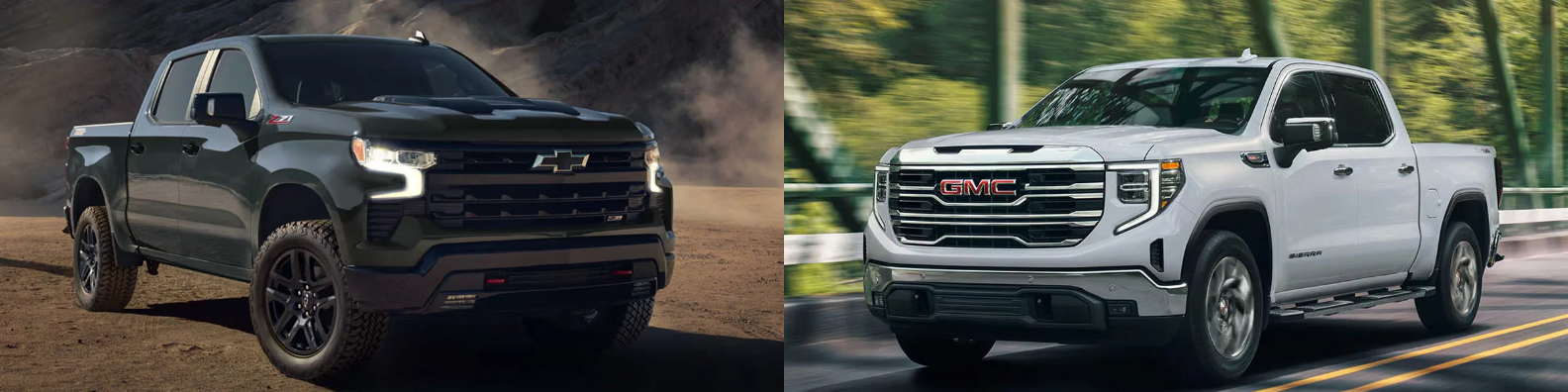 2026 Silverado lineup vs 2026 Sierra lineup 