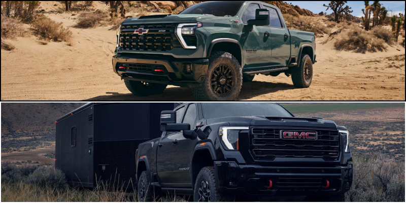 2026 GMC Sierra 2500 HD vs 2026 Chevrolet Silverado 2500 HD | Matt LaFontaine Chevrolet GMC Group